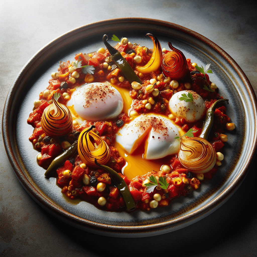 Mediterranean Shakshuka with a Twist