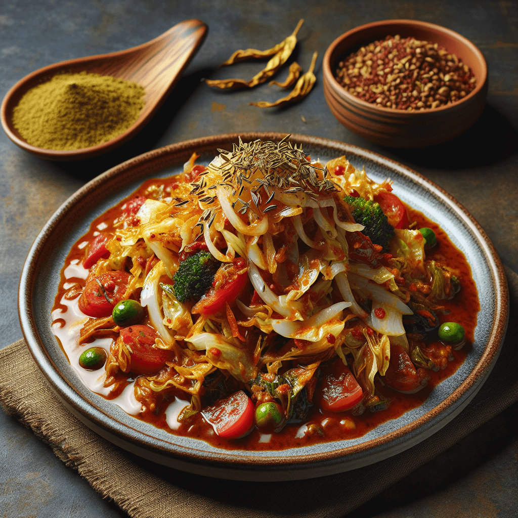 Shahi Patta Gobhi aur Tamatar Masala (Royal Cabbage Masala)